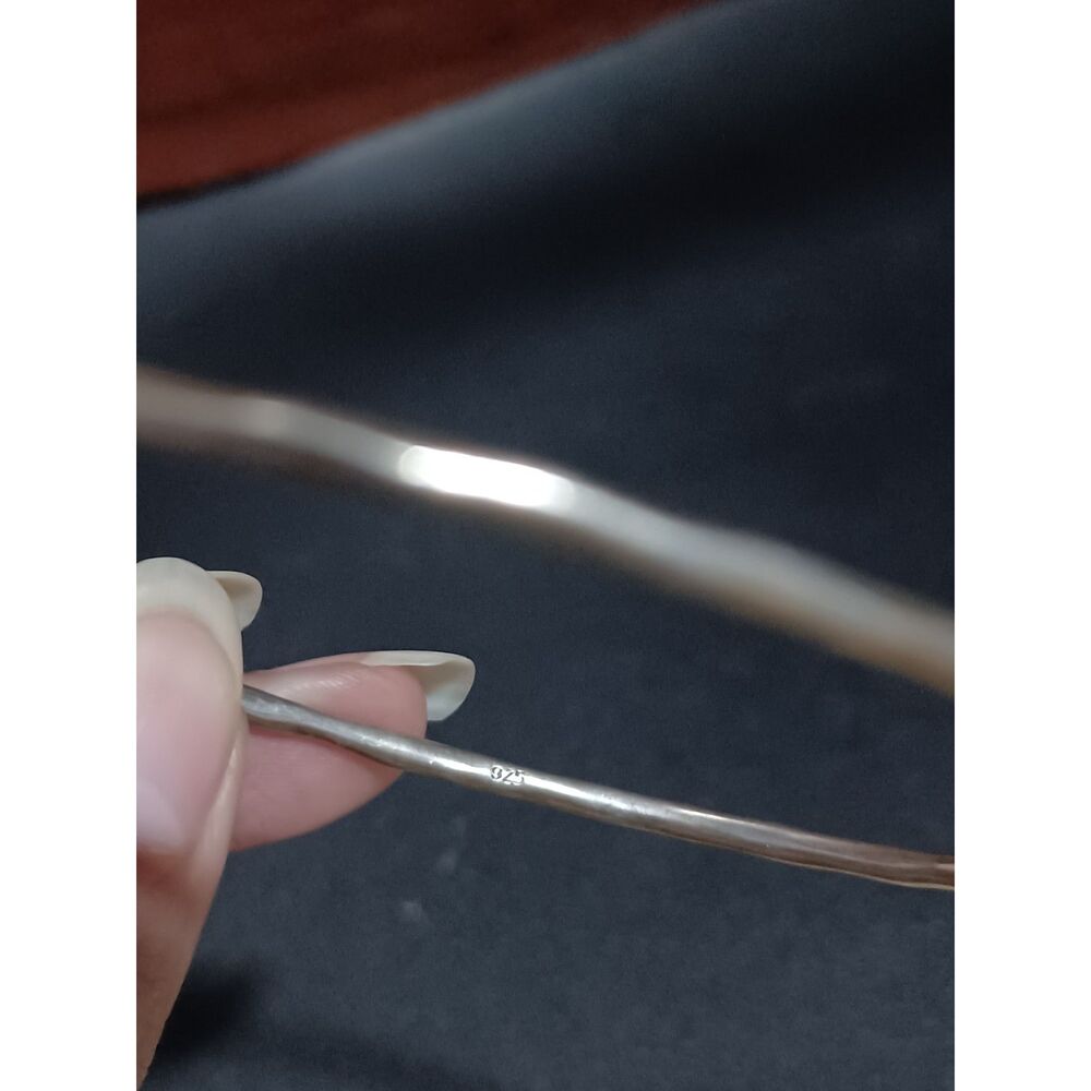 Set of Two Vintage 925 Sterling Silver Bracelets - Picture 7 of 7
